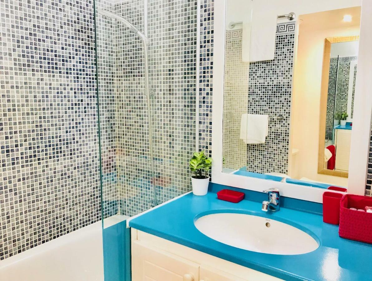 Zen Beach Cannes Sea View Apartment Beach In Front X2 Pools-Ac-Clim-Wifi-Free Parking Inside Ngoại thất bức ảnh